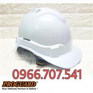 MŨ BẢO HỘ PROGUARD MÀU TRẮNG