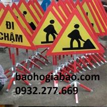 Biển báo công trường đang thi công- biển tam giác