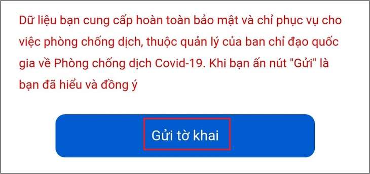 Khai báo y tế online